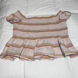 Off the shoulder top